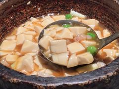 鸡汤虾仁豆腐-绿茶餐厅(王府井永宁门店)