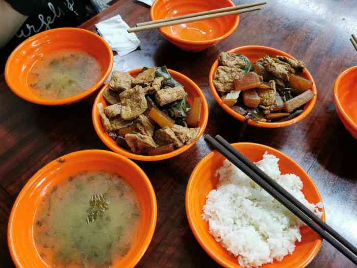 宝山寺食堂-"宝山寺在收藏夹里躺了好久,昨日细雨绵绵,.