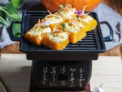 樱花虾芝士南瓜-蜜桃花开·中西融合菜E&W(南长街店)