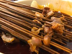 -拈签一笑黄牛肉辣卤串串