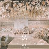 婚礼上自然流露的幸福感让现场更有温馨浪漫的氛围