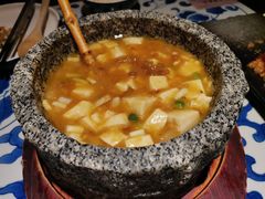石锅鸡汤豆腐-绿茶餐厅(石家庄万象城店)