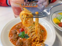 芝士牛丸意面-国王冰室·奥林匹斯店(联想科技城店)