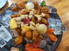 凤梨咕噜肉-花溪雨·森林餐厅(石基店)