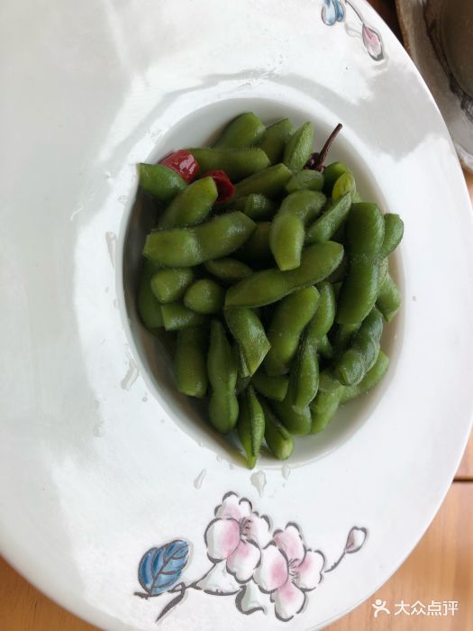 羊虾将(腾飞店)-盐水毛豆-菜-盐水毛豆图片-苏州美食-大众点评网