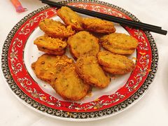 蒜香炒藕夹-五谷芳乳鸽王(海景店)