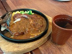 美式黑胡椒沙朗牛排-玛格萝妮比萨屋(四平店)