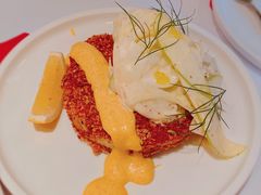 早午餐蟹肉饼-壳里西餐厅Coquille Seafood Bistro(蒙自路店)