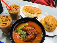 番茄浓汤鸡翅猪扒通粉-华嫂冰室(尖沙咀店)