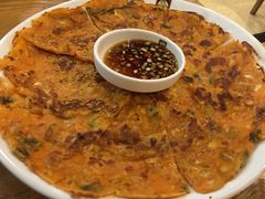泡菜饼-喇喇排骨火锅·传统韩式脊骨汤(望京西园总店)
