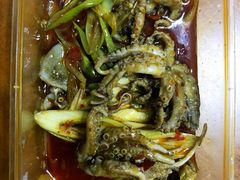 爆炒八爪鱼-臻鲜燕海鲜融合餐厅(金陵style店)