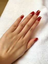 -手牵手美甲