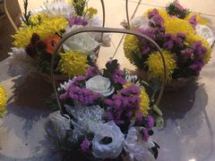 冬至祭扫小花篮-花言草语鲜花店(灵山路店)