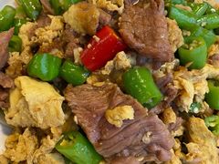 碎椒牛肉鸡蛋拌面-文三里屯面馆(三里屯店)