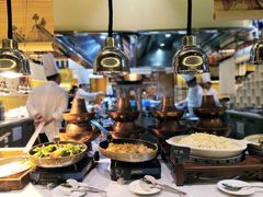 自助取餐区-杭州钱江新城万怡酒店-西餐厅