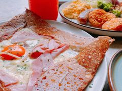 巴黎火腿鸡蛋芝士蘑菇可丽饼-RAC BAR(安福路店)