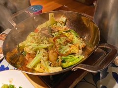 干锅花菜-绿茶餐厅(布吉万象汇店)