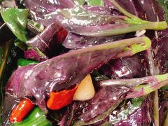 蒜蓉紫背菜-陈三炖鸡馆(金众小区店)