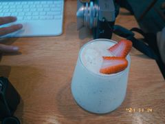 百香果酸奶冰沙-自如ZSPACE四合院艺术餐厅