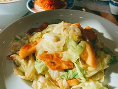 包包菜炒馕-巴依老爷新疆美食(马驹桥店)