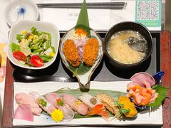 师傅特选寿司定食-家贺屋刺身寿司专门店