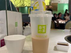 金色山脉珍珠奶茶-奈雪的茶(市百一店)