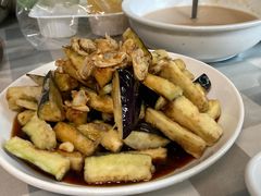蛤蜊肉拌茄子-华春餐馆(鱼山路店)