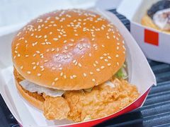 香辣鸡腿堡-肯德基(宁波万达店)