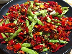 干煸四季豆-叶派龙虾•招牌香辣蟹·海鲜(中海国际店)