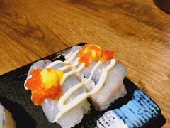 火炙芝士玻璃虾寿司-一碌木寿司(北京路店)