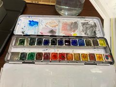 -谷隆画舍·国画书法素描彩铅水彩