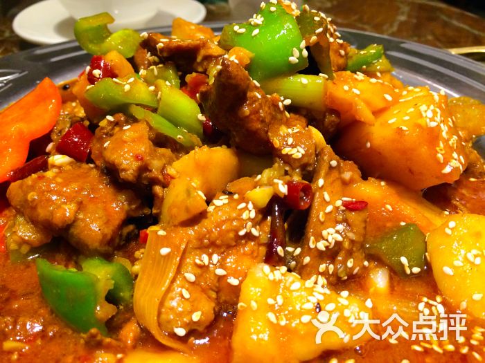 北疆饭店(高鑫广场店)-大盘鸡-菜-大盘鸡图片-宁波美食-大众点评网