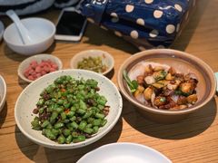 榄菜肉末四季豆-潮粥荟·潮汕砂锅粥(朝阳大悦城店)