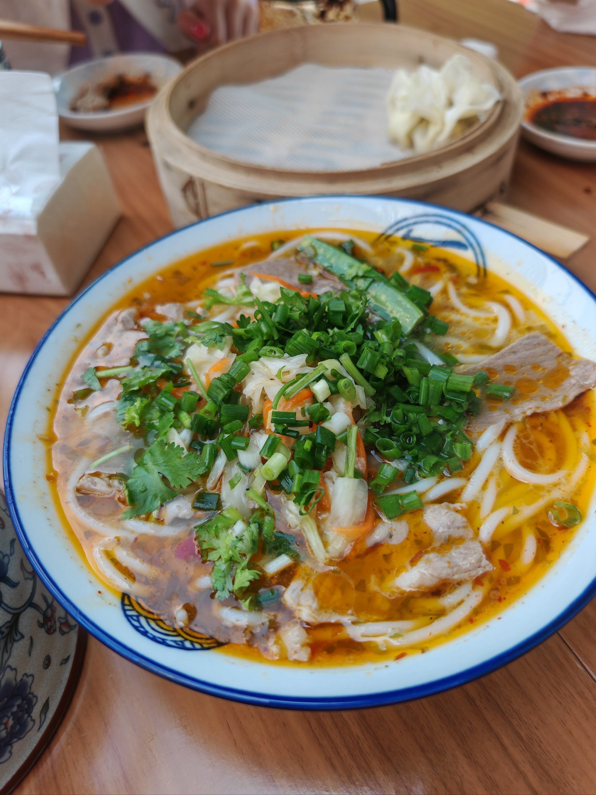 暖心暖胃的羊肉汤面