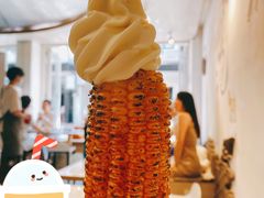烤玉米冰tea凌-茶是一枝花泡茶店