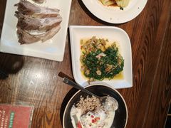 沙葱炒蛋-沙力海西北特色美食烤肉店(北门坡店)