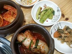 腌萝卜-24 新村雪浓汤(长白山烤肉店)