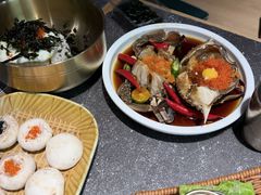 -草家酱蟹炭火烤肉店(珲春南路一店)