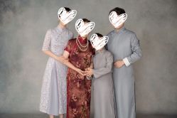 -时光纪亲子全家福照相馆(静安店母女写真父母纪念照)