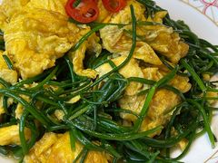 沙葱炒鸡蛋-巴依老爷新疆美食(牡丹园店)