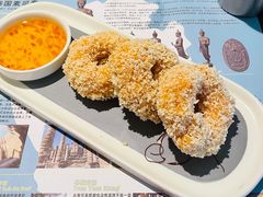 炸虾饼配泰国梅子酱-帕蓝·暹罗料理(大学路店)