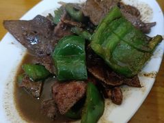 青椒炒猪肝-台湾风味小吃(长乐店)
