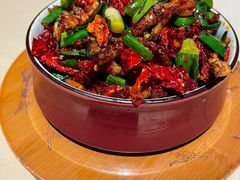 宫爆板筋-山石榴·贵州菜(丰盛里店)