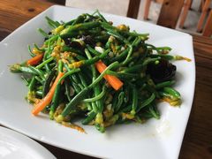 蒜蓉炒青瓜花-八仔大富楼·河鲜(西江店)