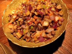 薄饼卷羊肉粒-楼兰新疆主题餐厅(苏州中心店)