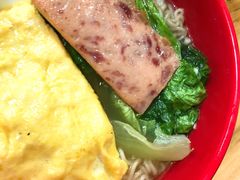 餐肉蛋公仔面-沙溪兄茶餐厅