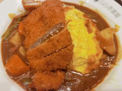 炸鸡块咖喱蛋包饭-COCO壱番屋(北京平安国际金融中心店)