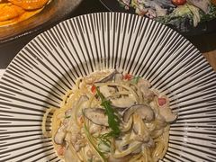 奶油野菌菇意面-春树下·树屋花房西餐厅(罍街AS1980店)
