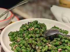 橄榄菜炒豆角-新白鹿餐厅(松江开元地中海店)