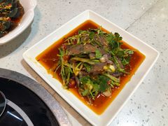 香菜牛肉-杨记大丰收鱼庄(国贸店)